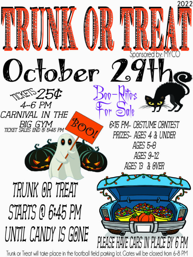 Miami Yoder JT60 2022 Trunk Or Treat October 29th!